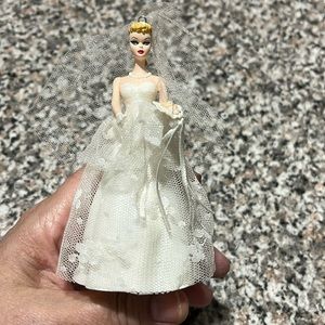 1997 hallmark wedding day Barbie ornament